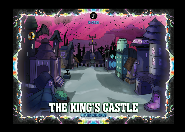 179 The Kings Castle — landscape card artwork