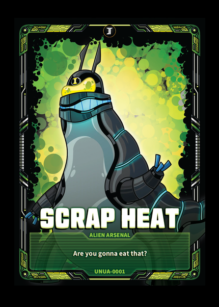 189 Scrap Heat — updated card artwork