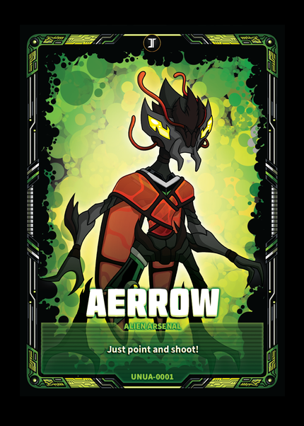 191 Aerrow — updated card artwork