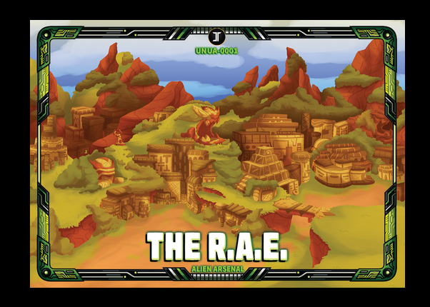 192 The R.A.E. — landscape card artwork
