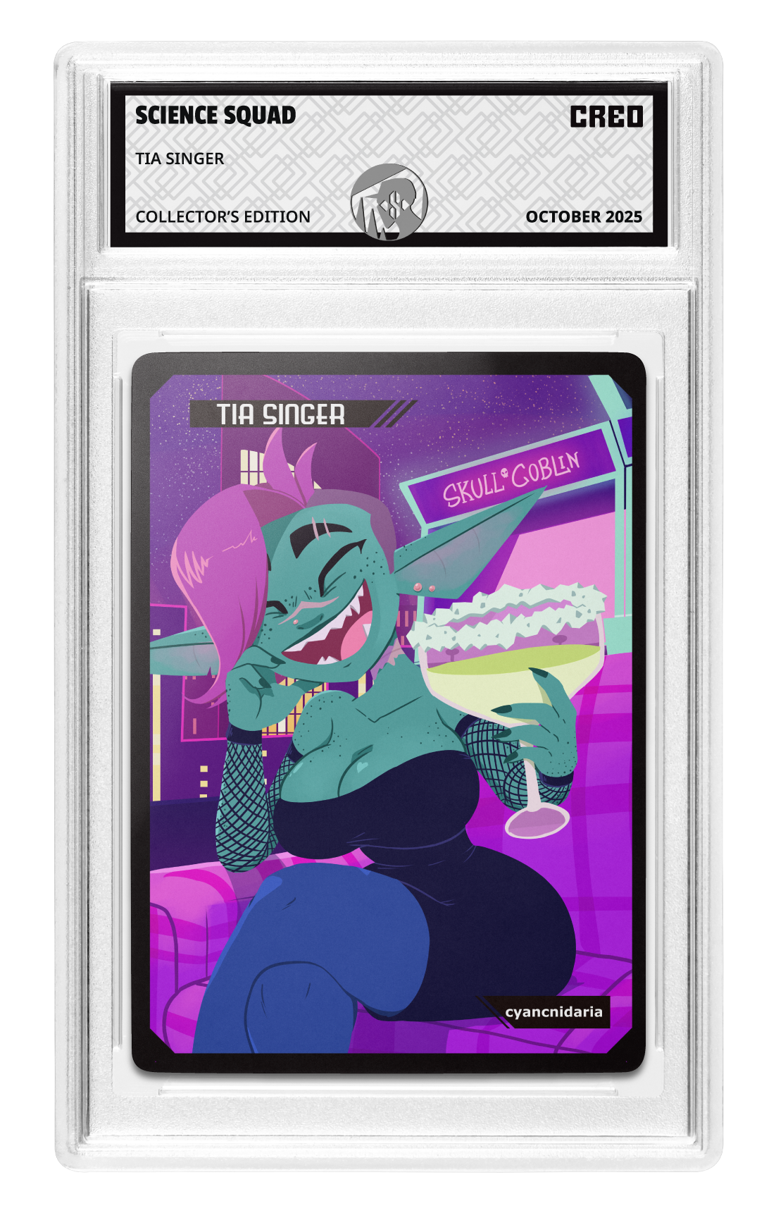 TIA SINGER - Science Squad Collector's Edition (Signed)