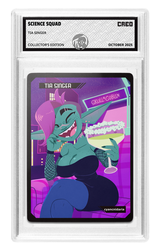 TIA SINGER - Science Squad Collector's Edition (Signed)