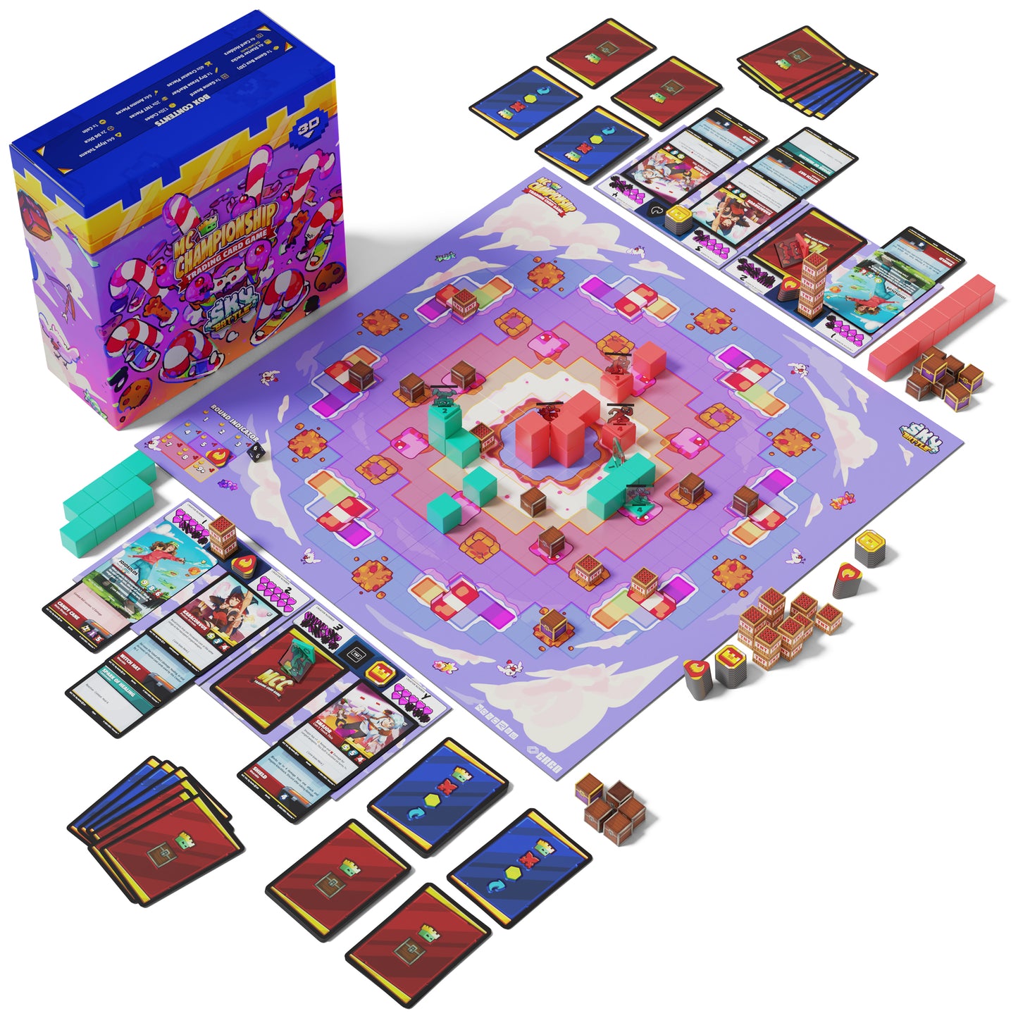 MCC Sky Battle 3D Game Box + Med Booster Box
