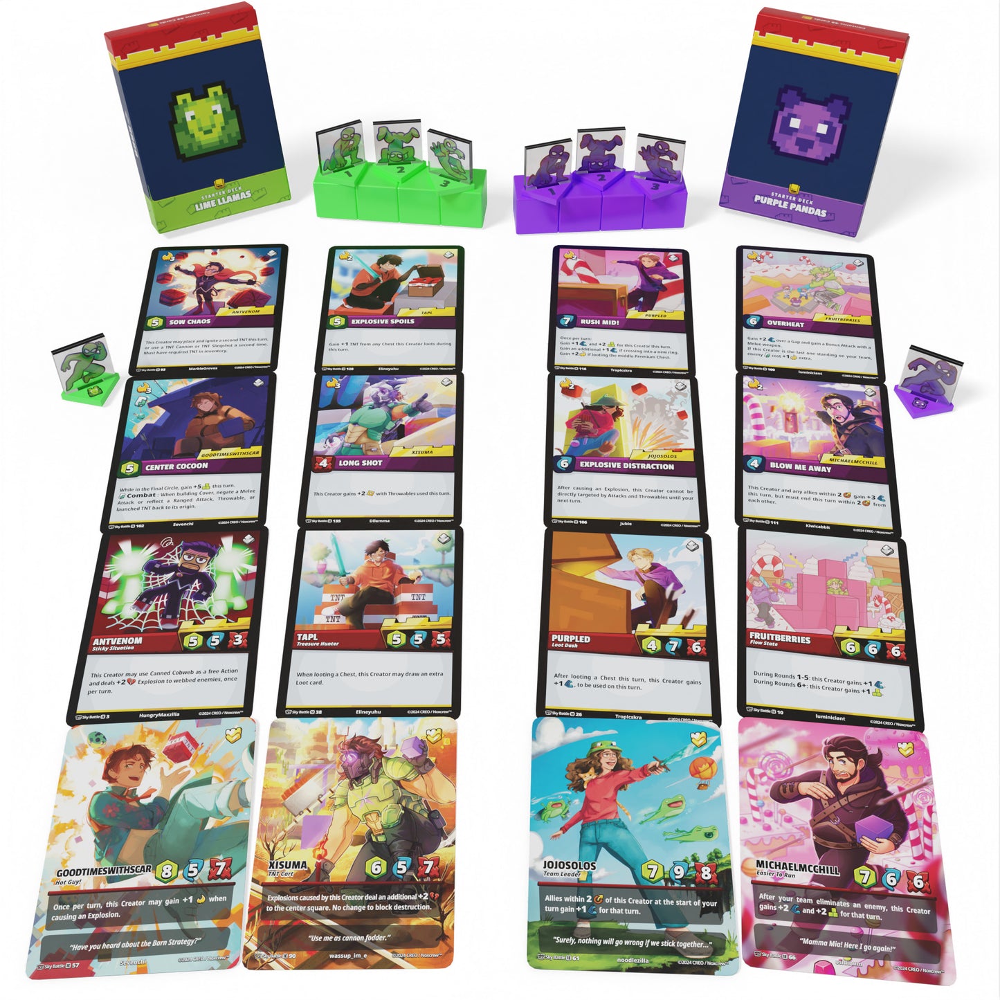 MCC Sky Battle 3D Game Box + Med Booster Box