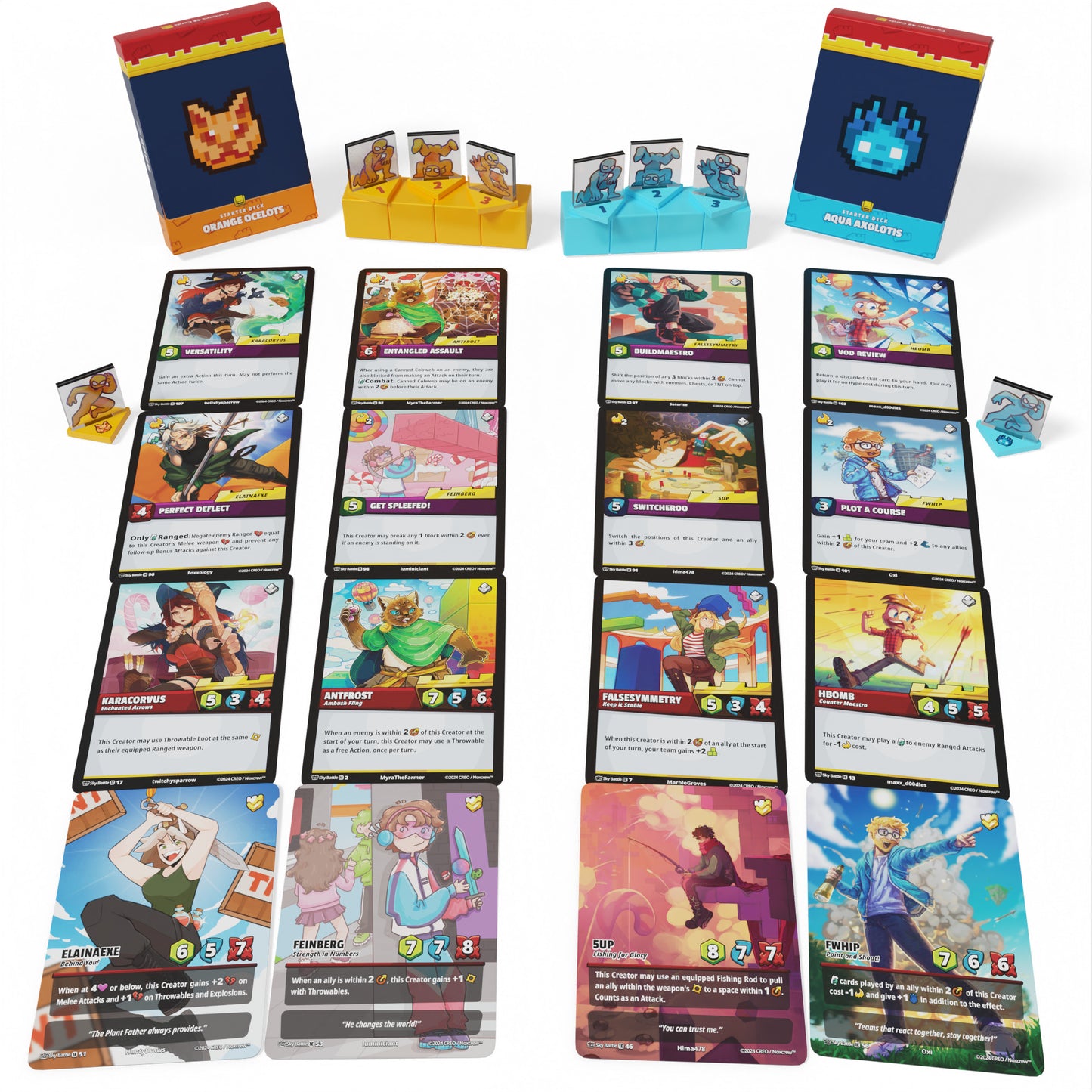MCC Sky Battle 3D Game Box + Med Booster Box