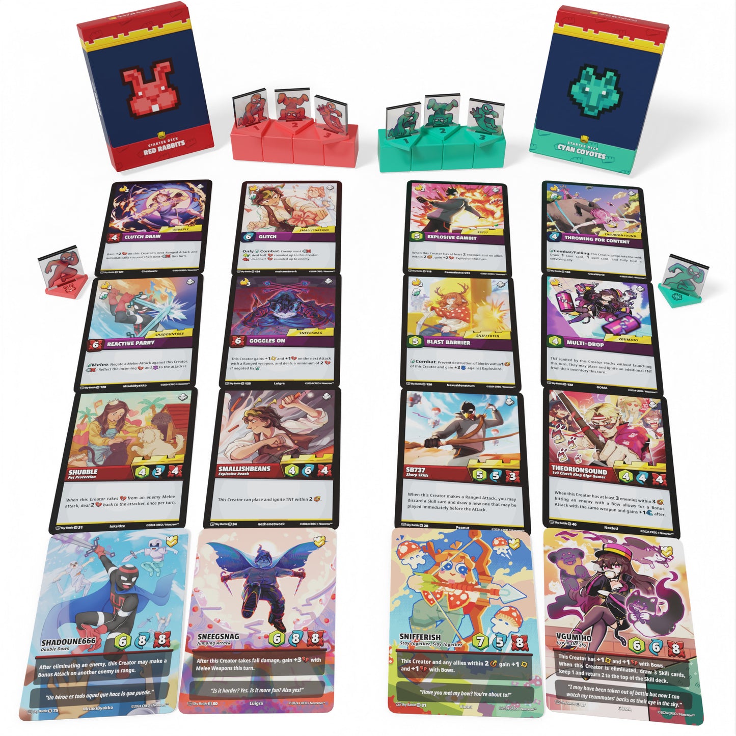 MCC Sky Battle 3D Game Box + Med Booster Box