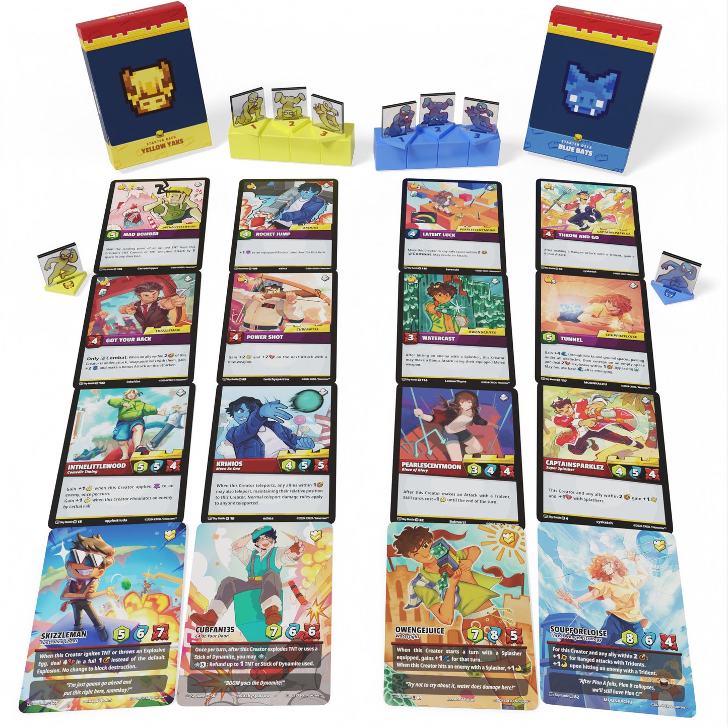 MCC Sky Battle 3D Game Box + Med Booster Box