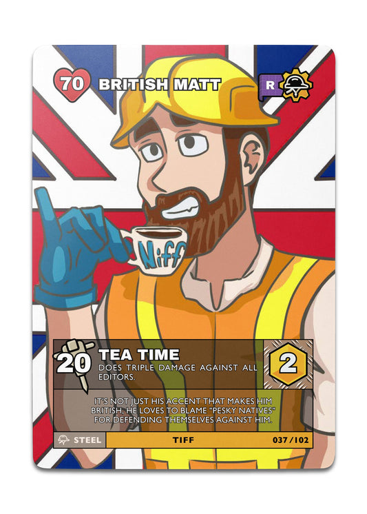 BRITISH MATT - Rare