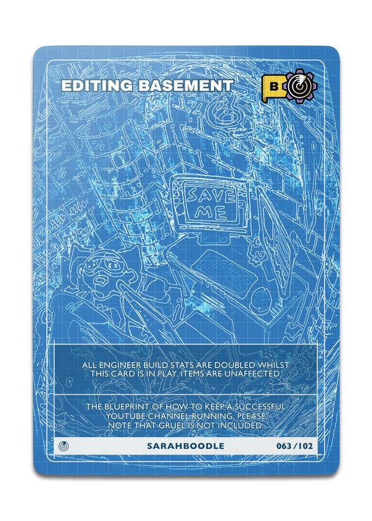 EDITING BASEMENT - Blueprint