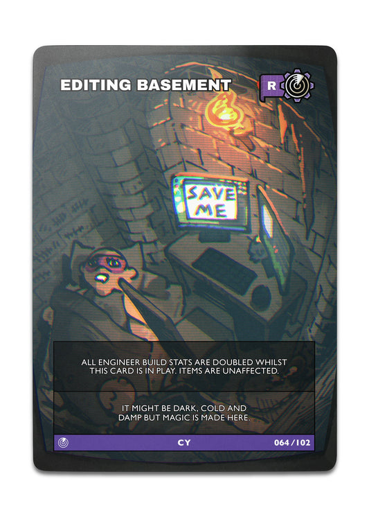 EDITING BASEMENT - Rare