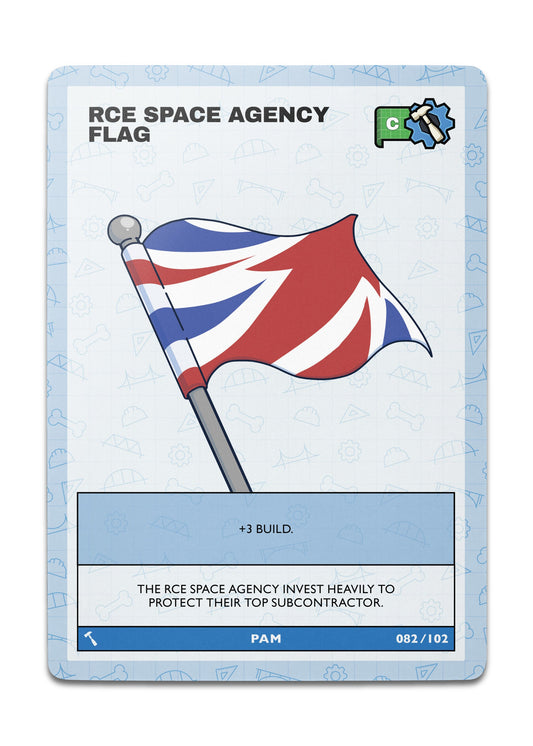 RCE SPACE AGENCY FLAG - Common