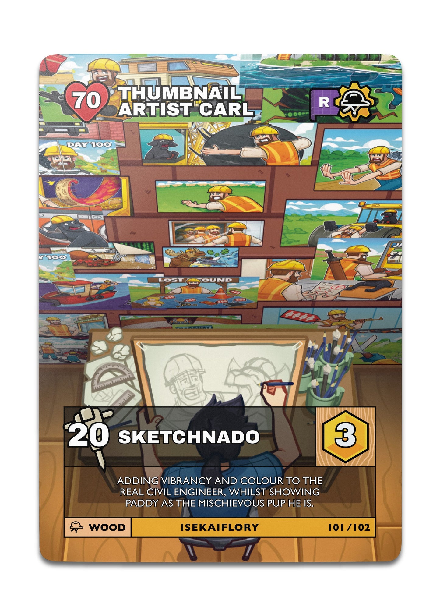 THUMBNAIL ARTIST CARL - Rare