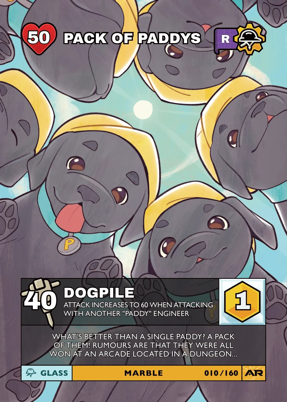 Civil Draft Series 2 card 010: Pack of Paddys