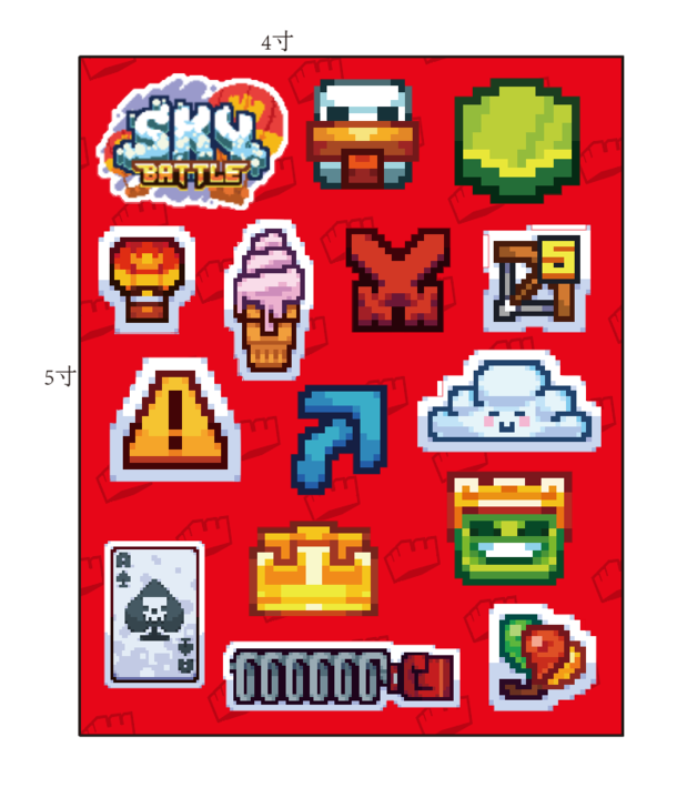 MCC TCG - Stickers