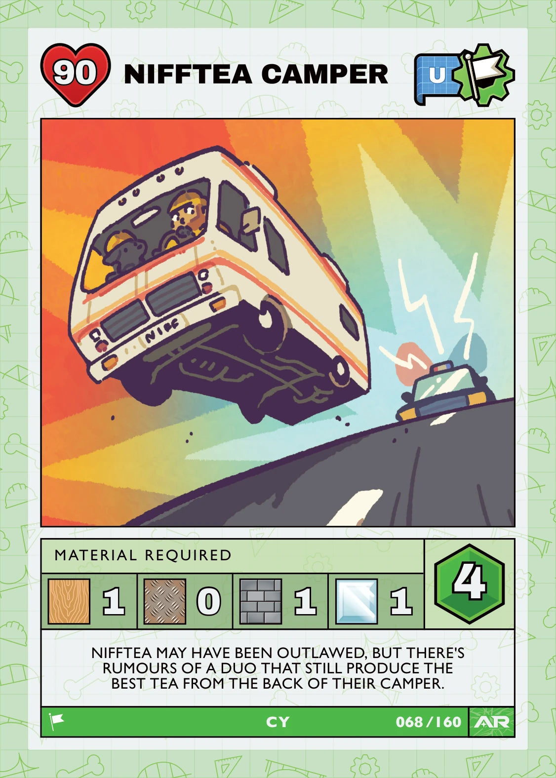 NiffTea Camper — Uncommon, Civil Draft Series 2 card
