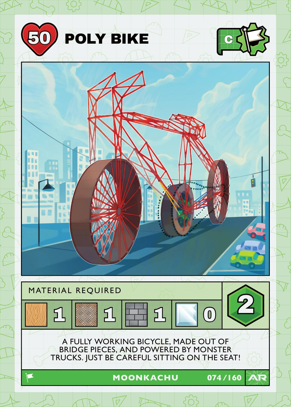 Poly Bike — Common, Civil Draft Series 2 card
