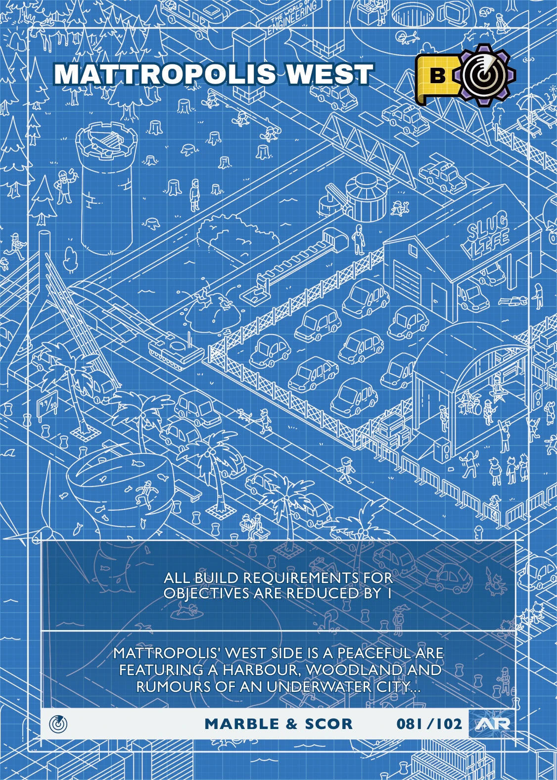 Mattropolis West — Blueprint, Civil Draft Series 2 card