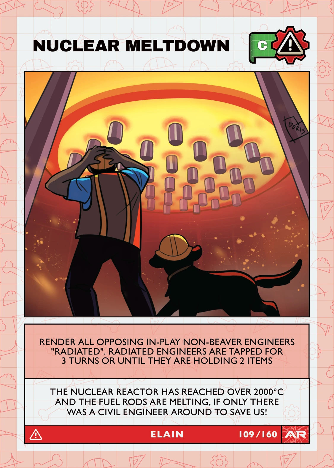 Nuclear Meltdown — Common, Civil Draft Series 2 card
