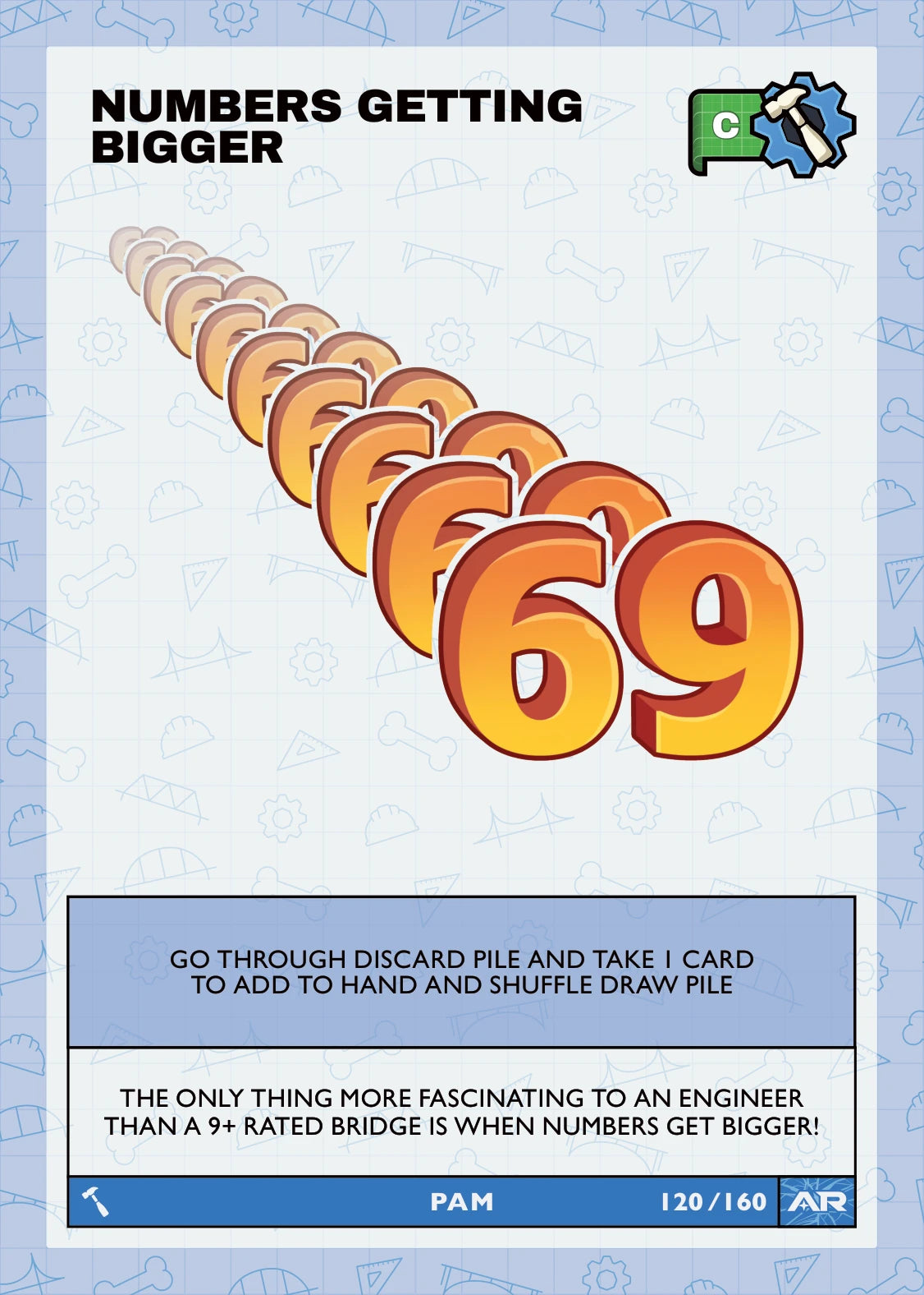 Numbers getting bigger — Common, Civil Draft Series 2 card
