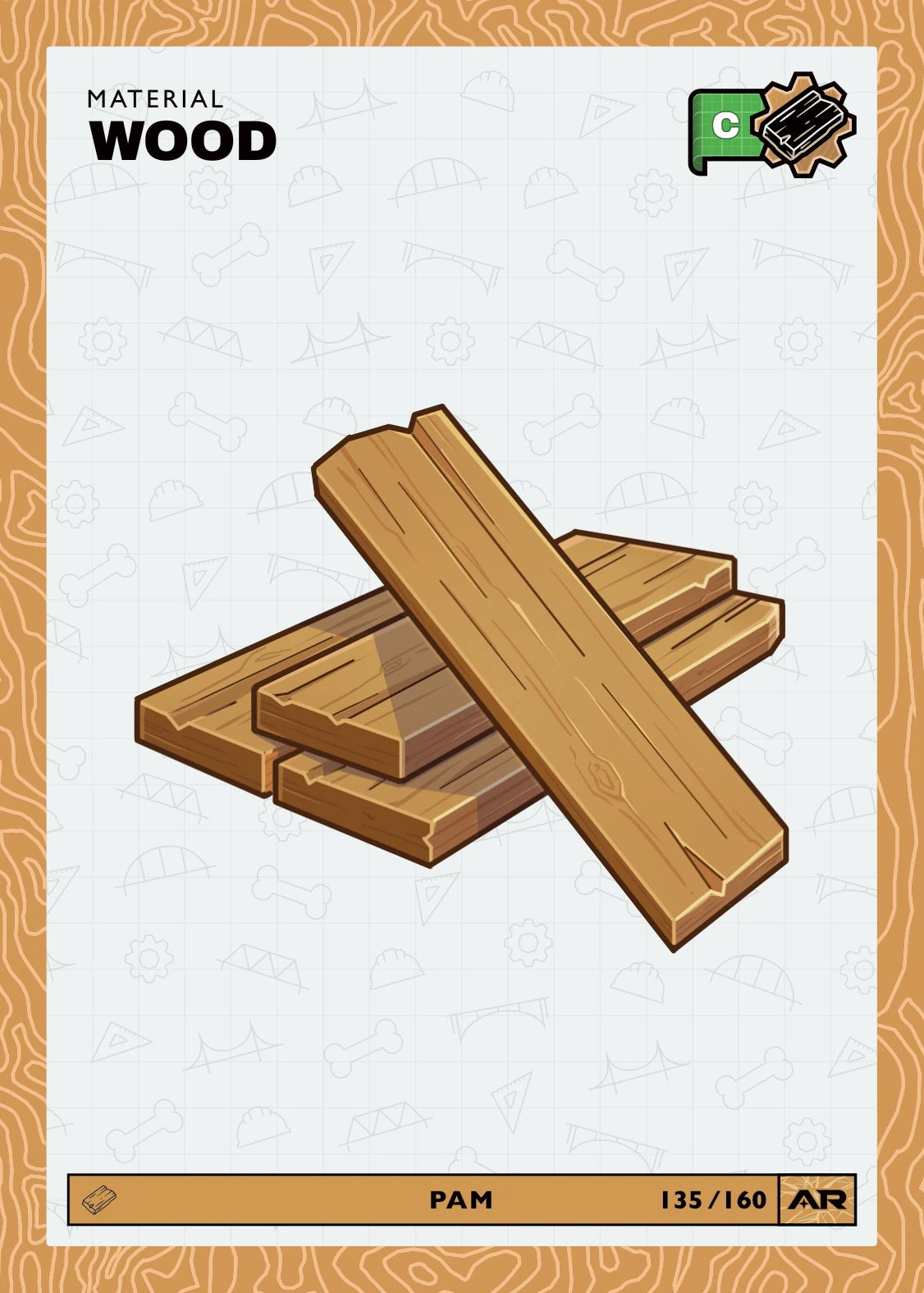 Wood — Common, Civil Draft Series 2 card