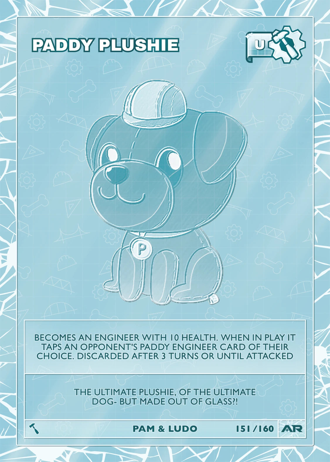 Paddy Plushie — Glass Uncommon, Civil Draft Series 2 card