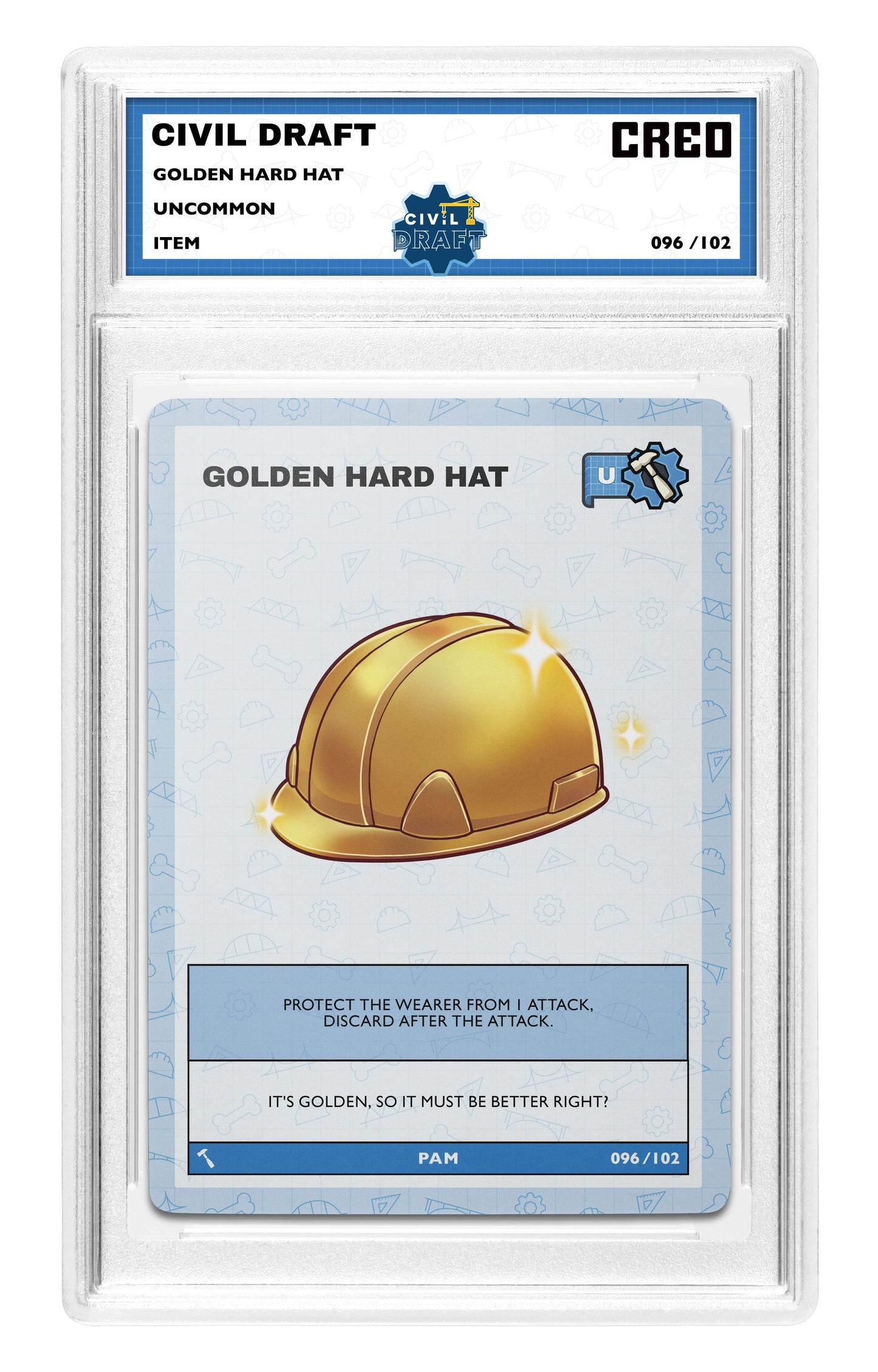 GOLDEN HARD HAT - Uncommon