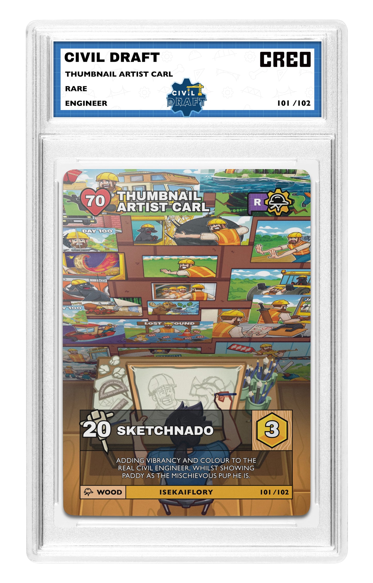 THUMBNAIL ARTIST CARL - Rare