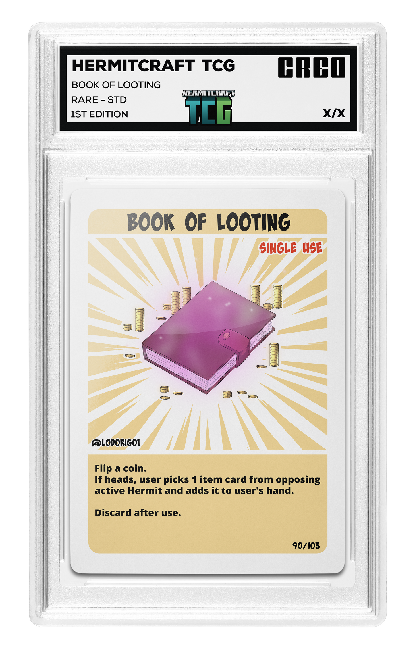 Book Of Looting - Effect