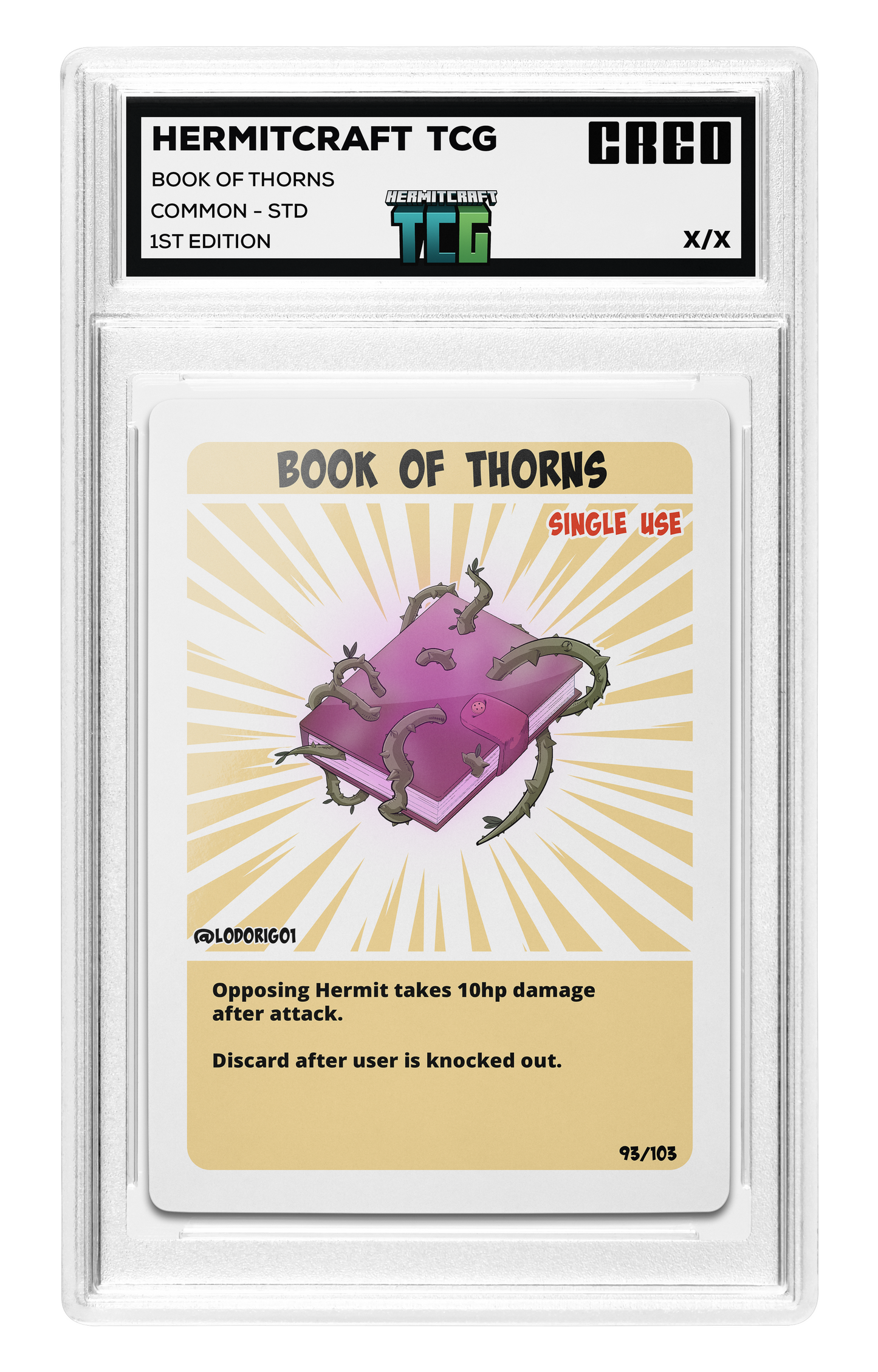 Book Of Thorns - Effect
