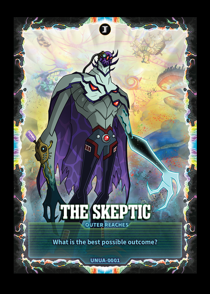 177 The Skeptic — updated card artwork