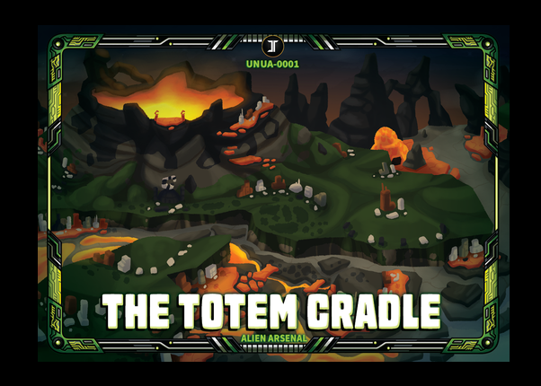 182 The Totem Cradle — landscape card artwork