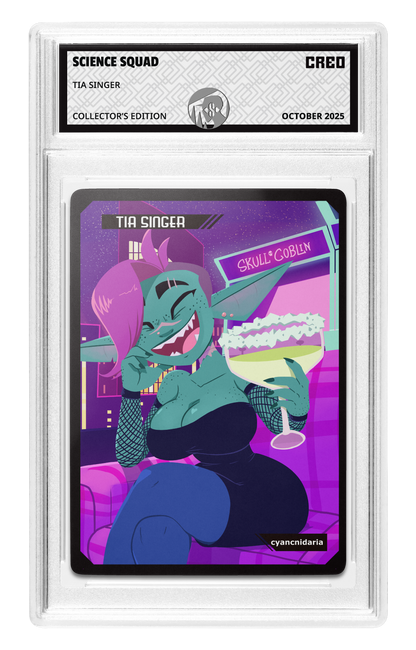 TIA SINGER - Science Squad Collector's Edition (Signed)