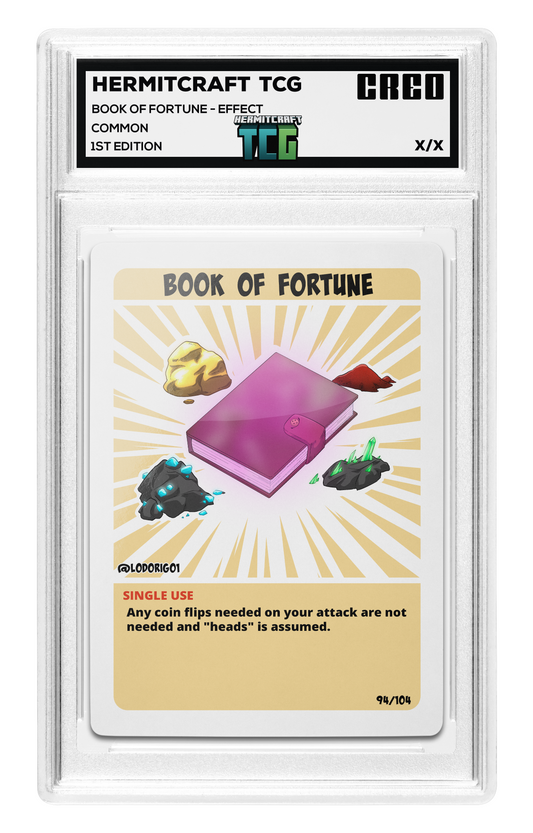 Book Of Fortune - Effect