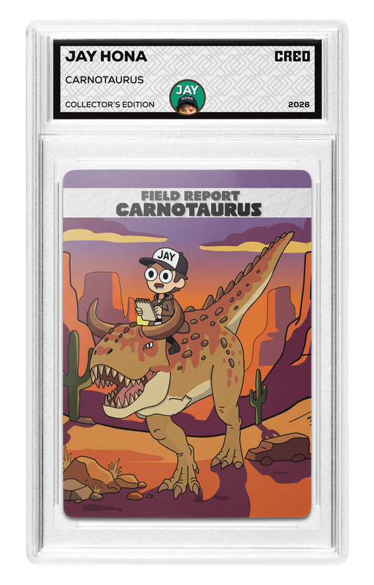 Carnotaurus - Jay Hona Collector's Edition (Signed)