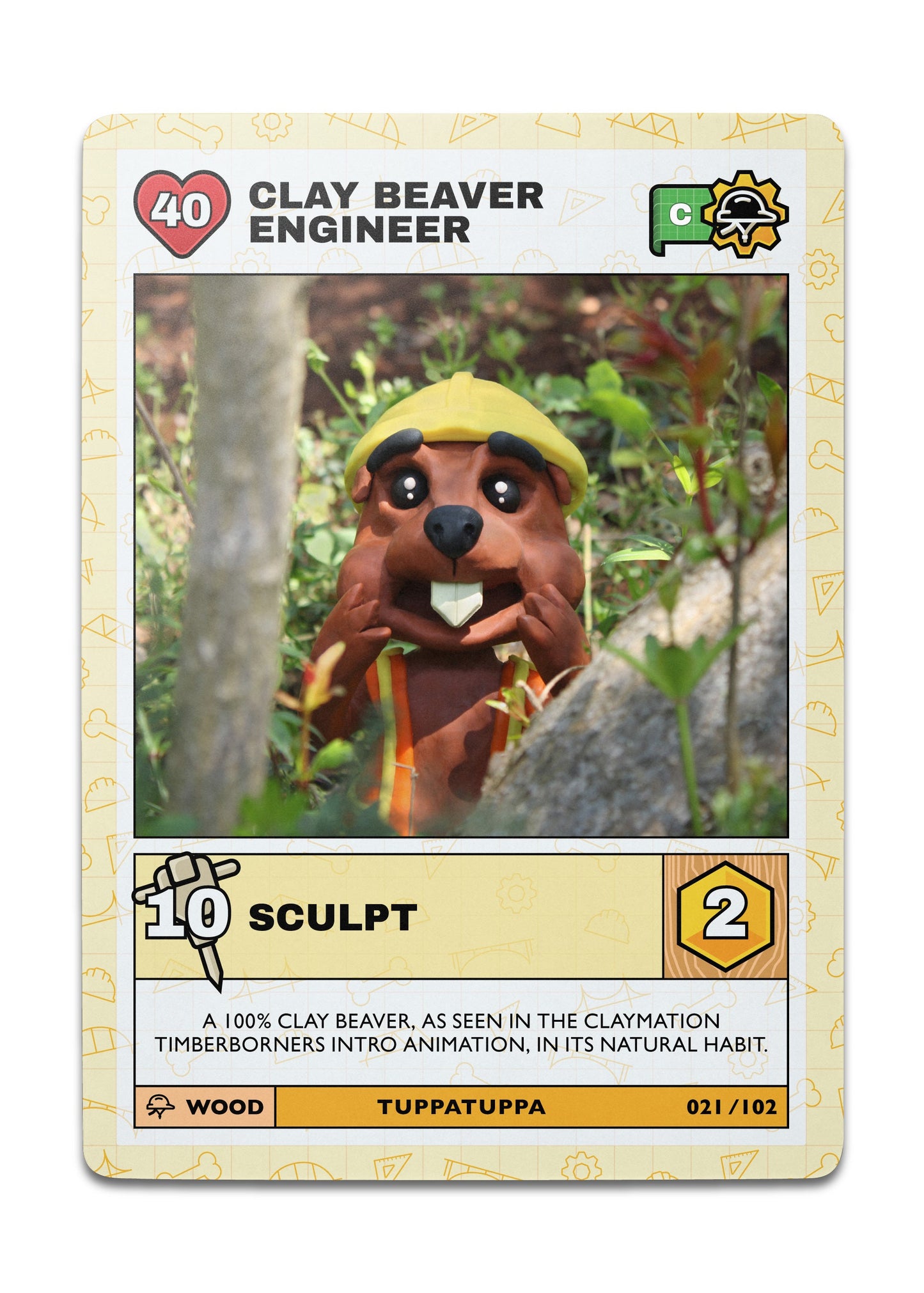 CLAY BEAVER ENGINEER - Common