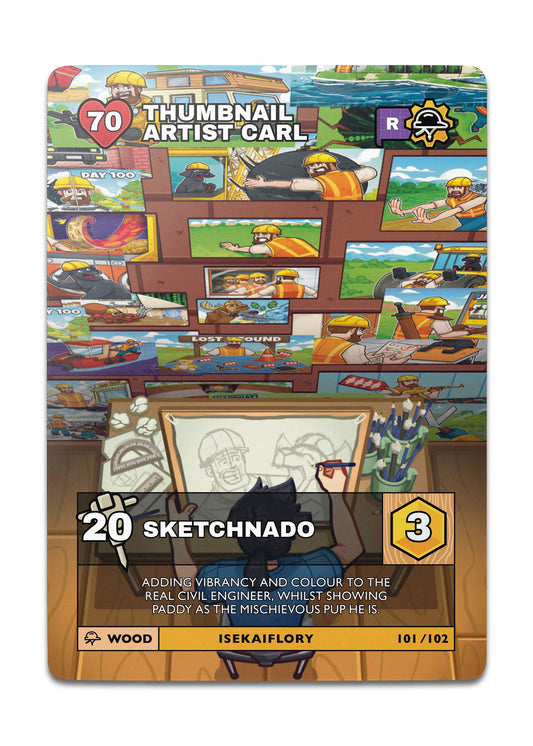 THUMBNAIL ARTIST CARL - Rare