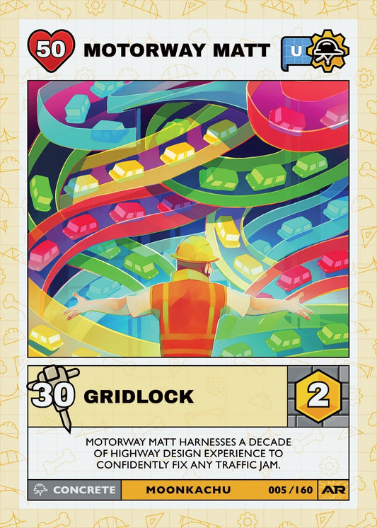 Civil Draft Series 2 card 005: Motorway Matt