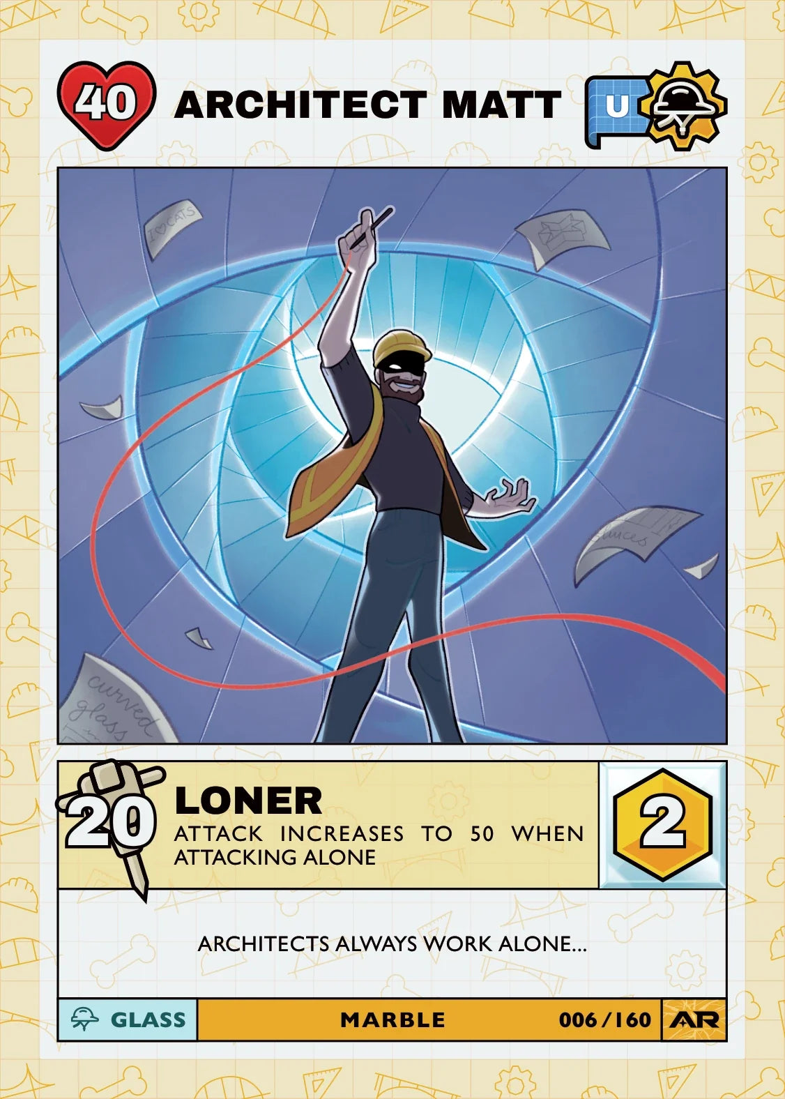 Civil Draft Series 2 card 006: Architect Matt