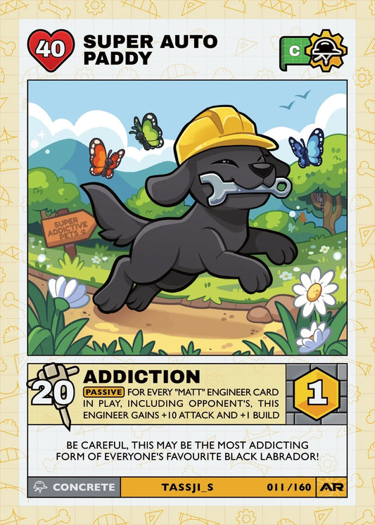 Civil Draft Series 2 card 011: Super Auto Paddy
