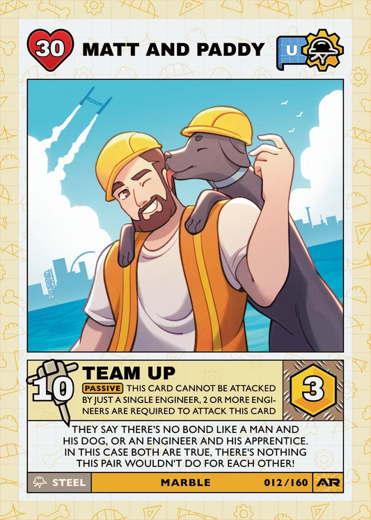 Civil Draft Series 2 card 012: Matt and Paddy