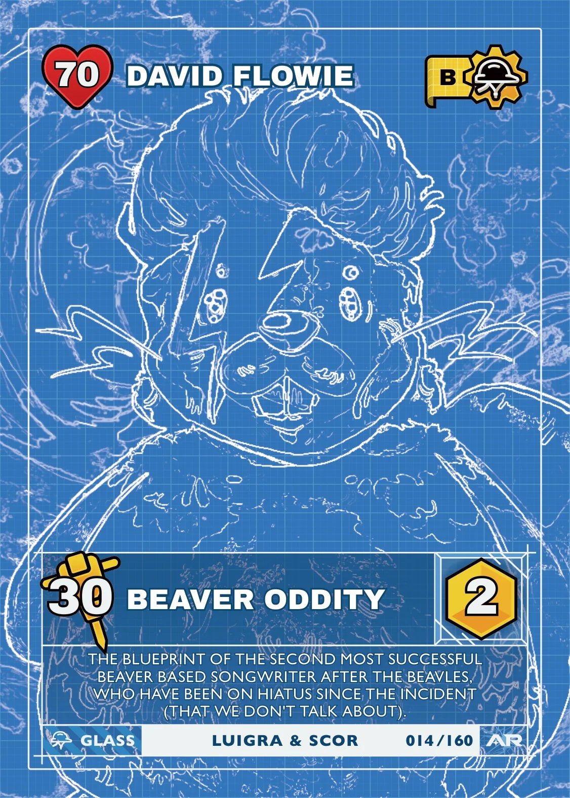 Civil Draft Series 2 card 014: David Flowie