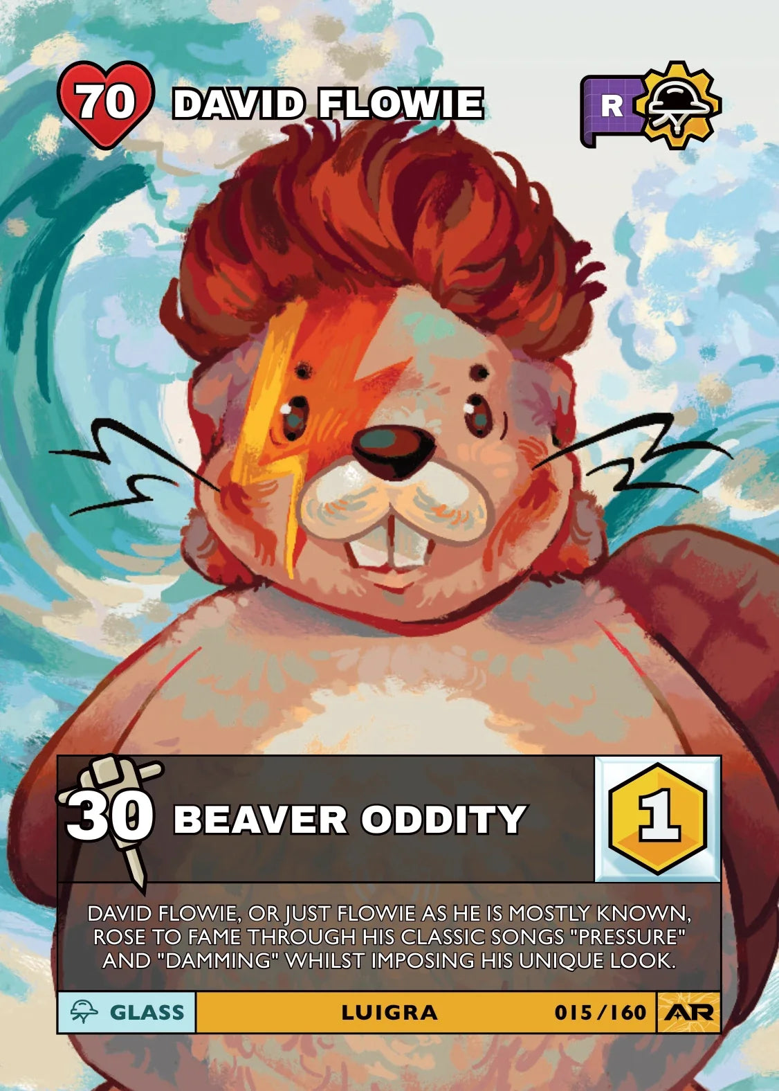Civil Draft Series 2 card 015: David Flowie