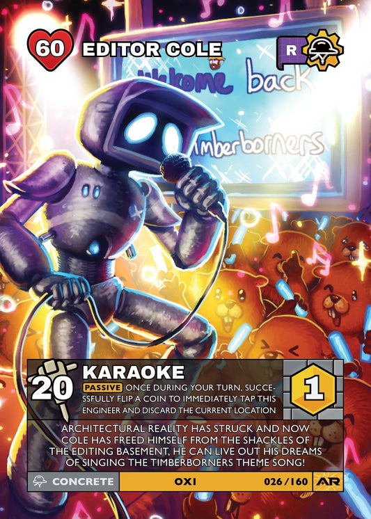 Civil Draft Series 2 card 026: Editor Cole