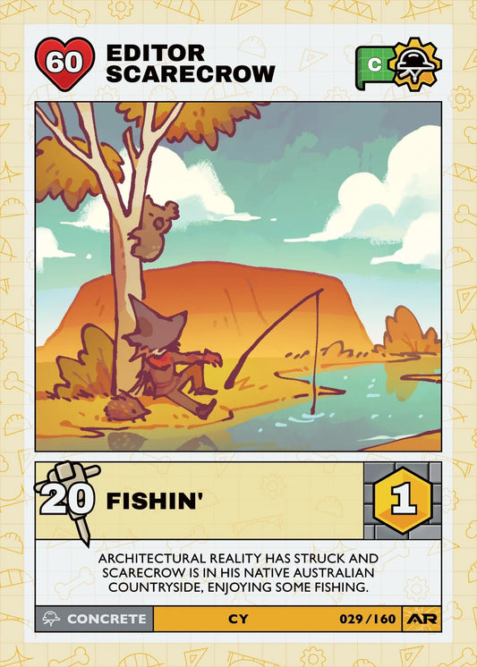 Civil Draft Series 2 card 029: Editor Scarecrow