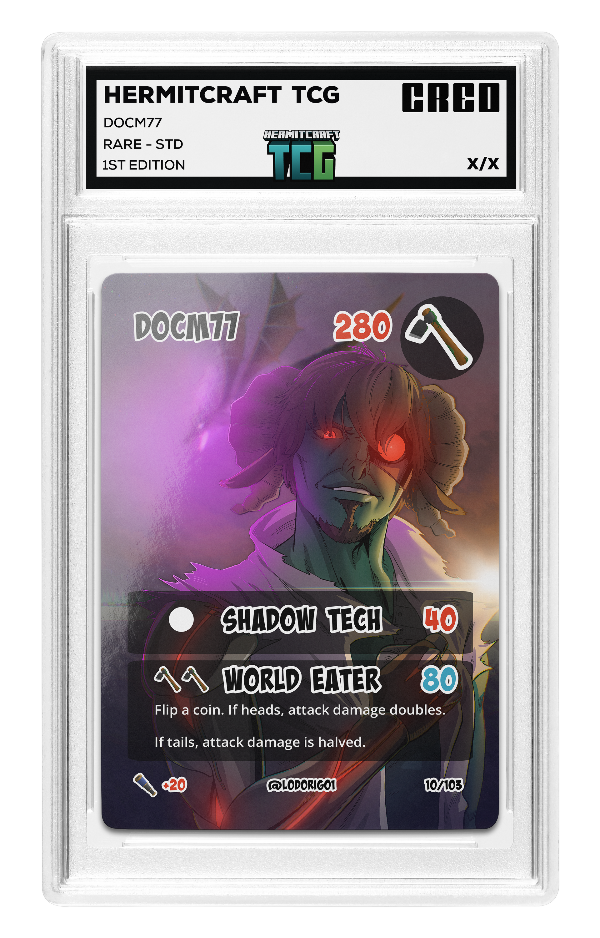 IDHA「Troublemaker creationオリジナル、レア Docm77 - Rare – CREO