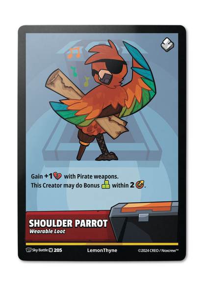 Shoulder Parrot - Loot