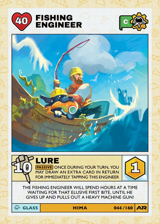 Fishing Engineer — Common, Civil Draft Series 2 card