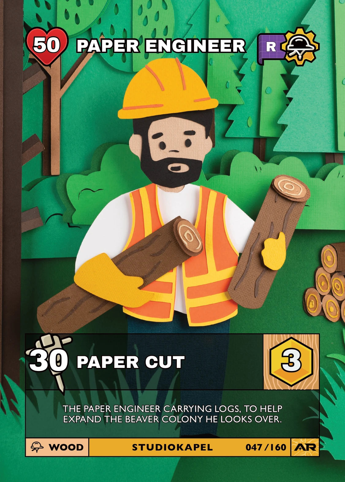 Paper Engineer — Rare, Civil Draft Series 2 card