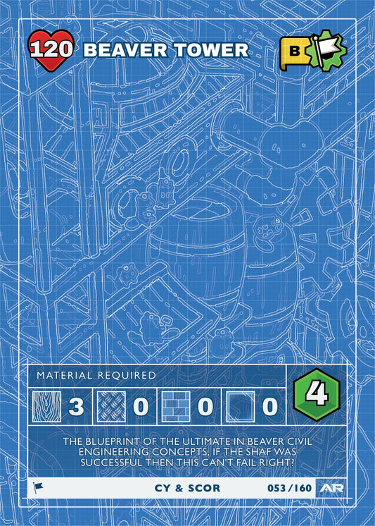 Beaver Tower — Blueprint, Civil Draft Series 2 card