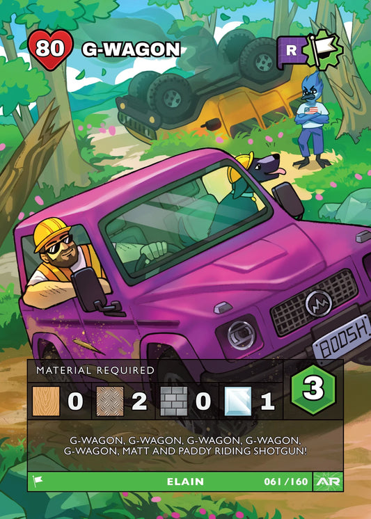 G-Wagon — Rare, Civil Draft Series 2 card